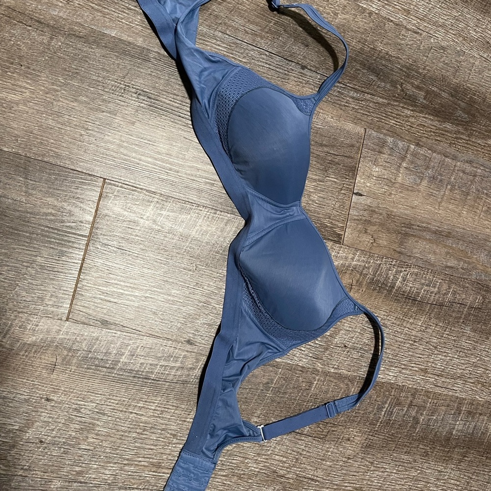 Blue Underwire Bra